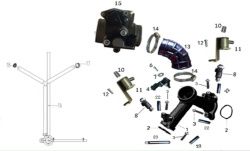 13 Впускной коллектор