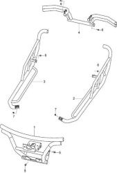18 Передний бампер