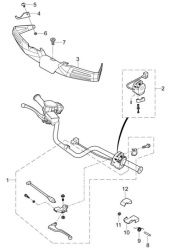 04 Левая часть рулевого управления 