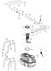 09 Компоненты топливного бака