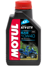 MOTUL Масло для квадроциклов ATV-UTV 4T 10W-40 105878 (1 литр)