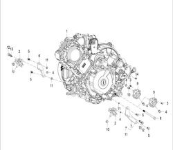 02 Двигатель в сборе, крепление ДВС