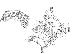 22 Багажник и бампер (зад)