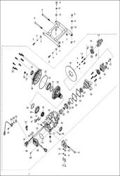 03 Задний редуктор с блокировкой XS750