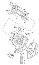 07 Правый картер и масляный насос