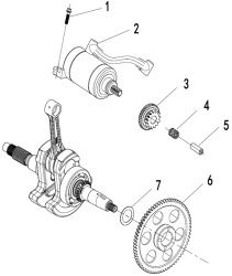 15 Система электрического стартера