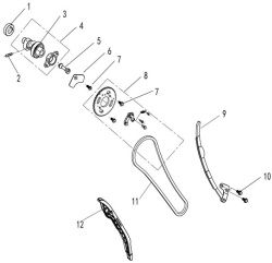 06 Распределительный вал, цепь