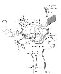 10 Воздушный фильтр
