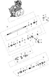 25 Карданный вал