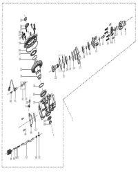 04 Задний редуктор без блокировки XS550