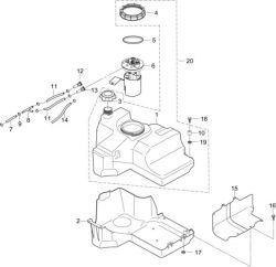 19 Топливный бак