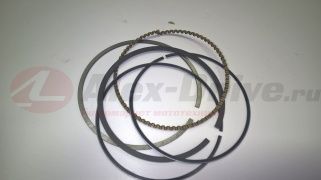 Кольца поршневые для ДВС, комплект, сталь (100418-217-0000)