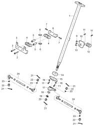 06.1 Рулевая колонка без усилителя