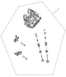 01 Головка блока цилиндров в сборе