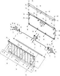 29 Задний борт кузова
