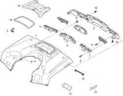 25 Задний пластик