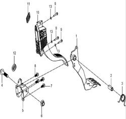 21 Педальный узел