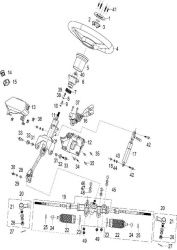 14 Рулевое управление (без EPS) 750
