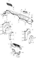 04 Детали передней обшивки кузова