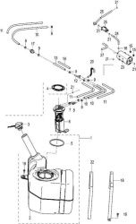 29 Компоненты топливного бака